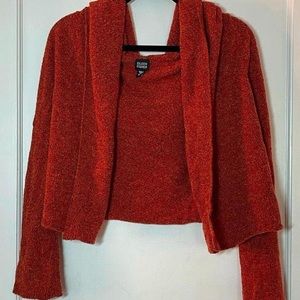 Eileen Fisher Burnt Orange Cardigan